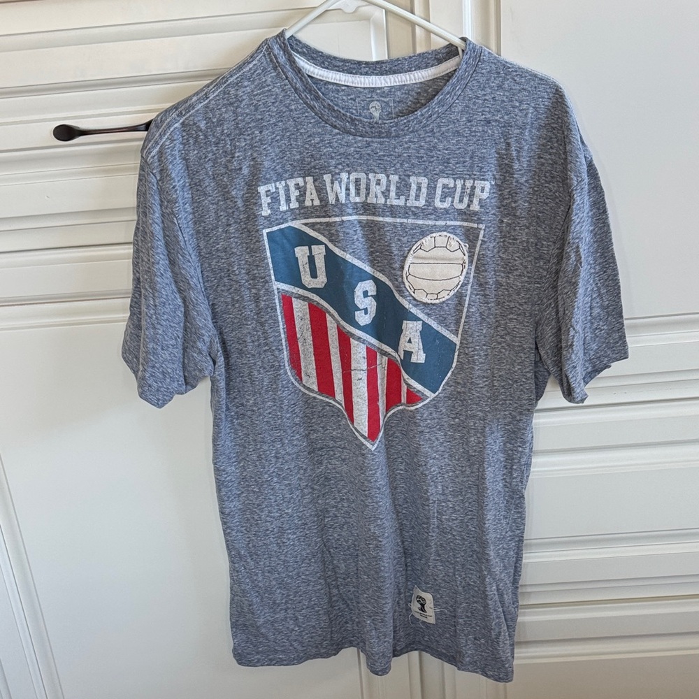 FIFA World Cup USA Blue/Gray T-Shirt